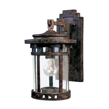Maxim Lighting Santa Barbara DC 1-Light 7" Wide Sienna Outdoor Wall Sconce 3133CDSE